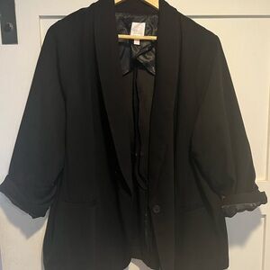 Lauren Conrad Women's Black Blazer